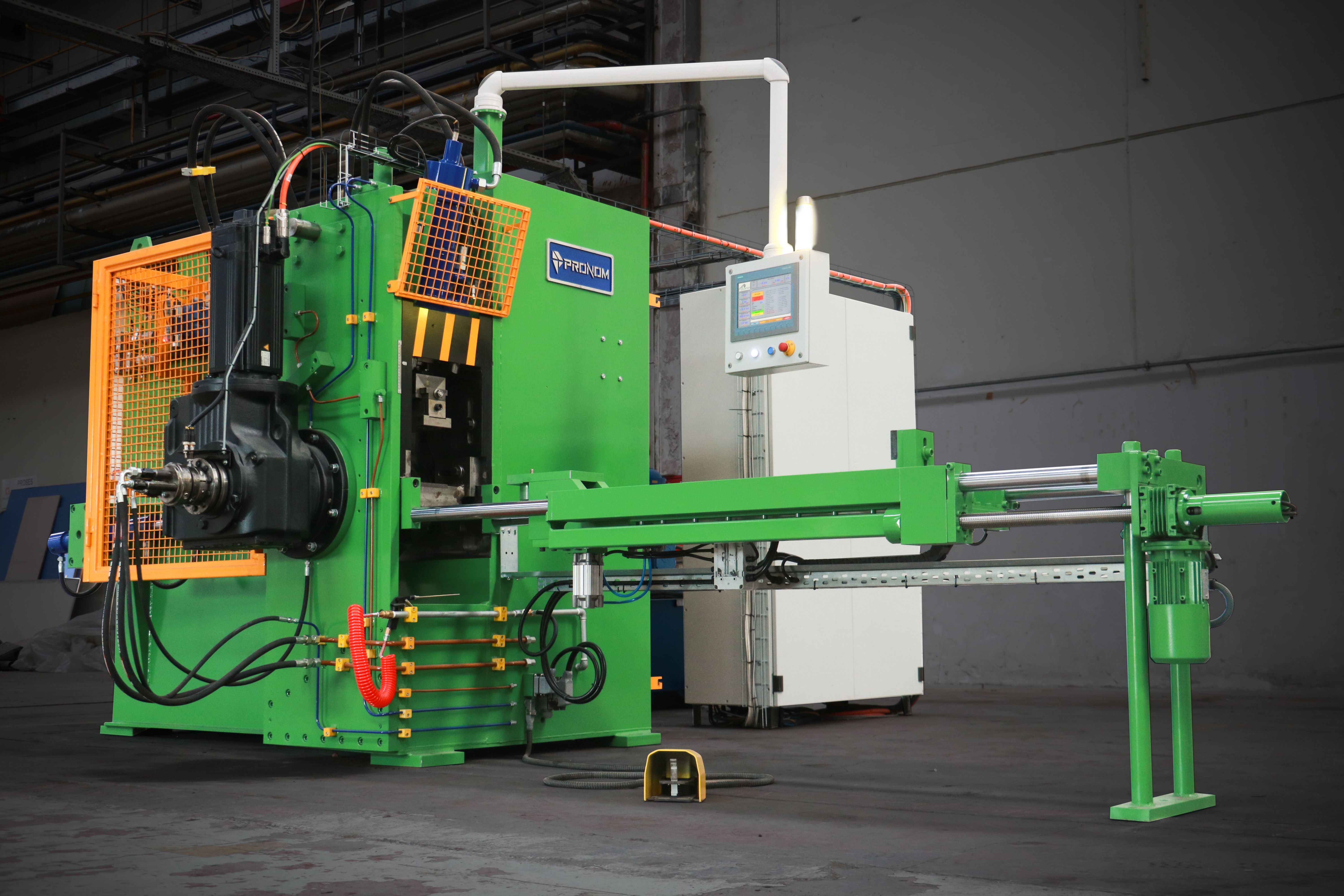 Parabolik Yaprak Yay Ütetim Hatları ve Makineleri