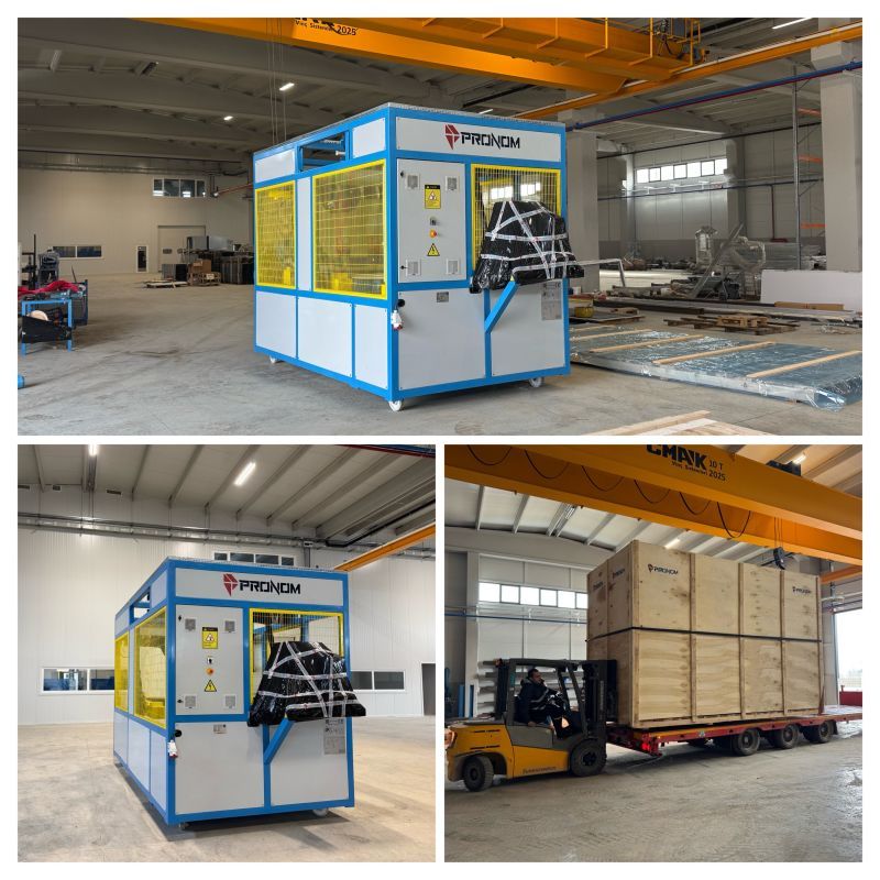 Yeni Fabrikamızdan İlk Makine Teslimatımızhttps://www.pronom.com.tr class=